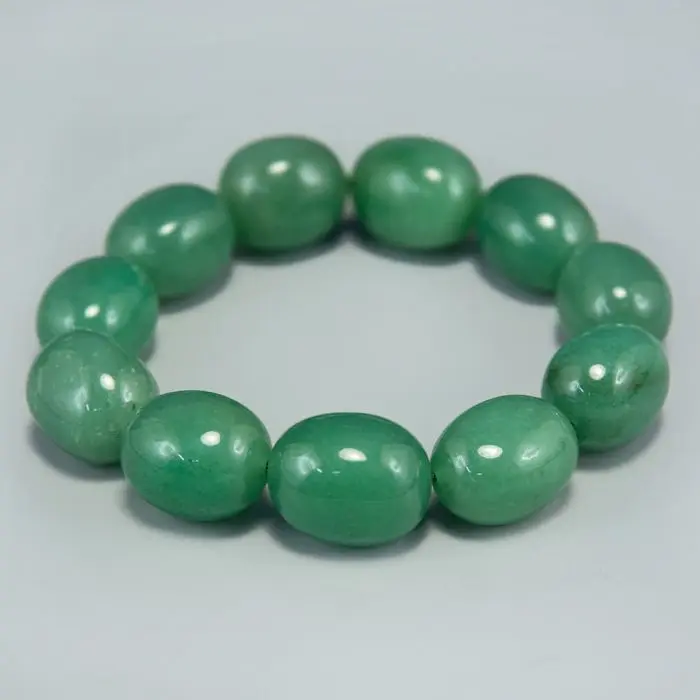 Green Aventurine Tumble Beads Bracelet