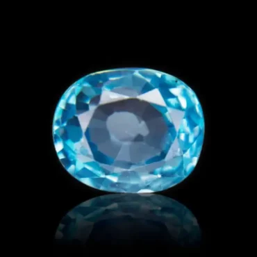 Blue Zircon - 6.02 Carat