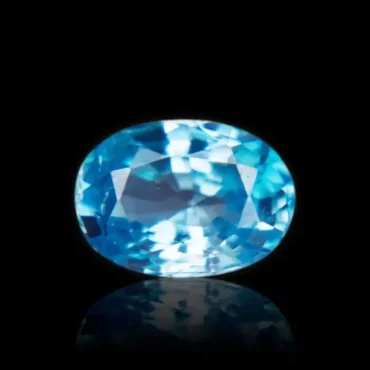 Blue Zircon - 5.41 Carat