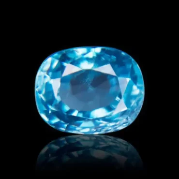 Blue Zircon - 5.37 Carat