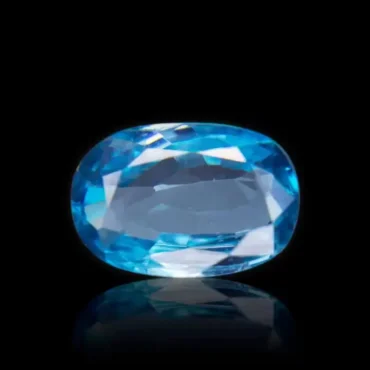 Blue Zircon - 5.43 Carat