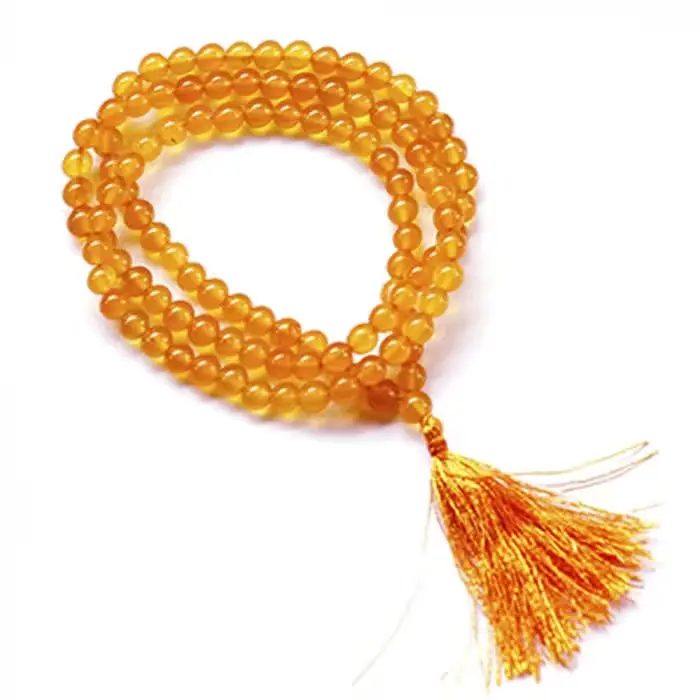 Citrine Tasbih Beads Mala