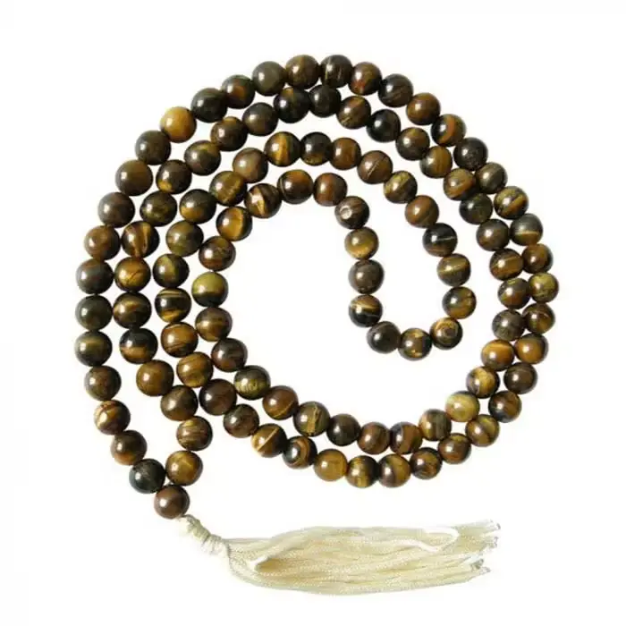 Golden Tiger Eye Tasbih Beads Mala