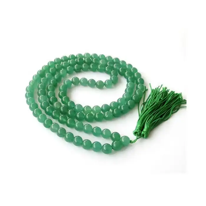 Green Hakik Tasbih Beads Mala