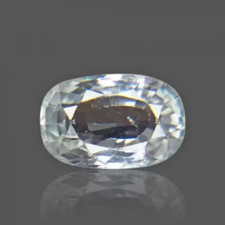 Natural White Zircon - 5.46 Carat