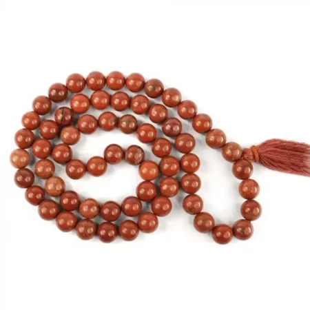 Red Jasper Beads Mala